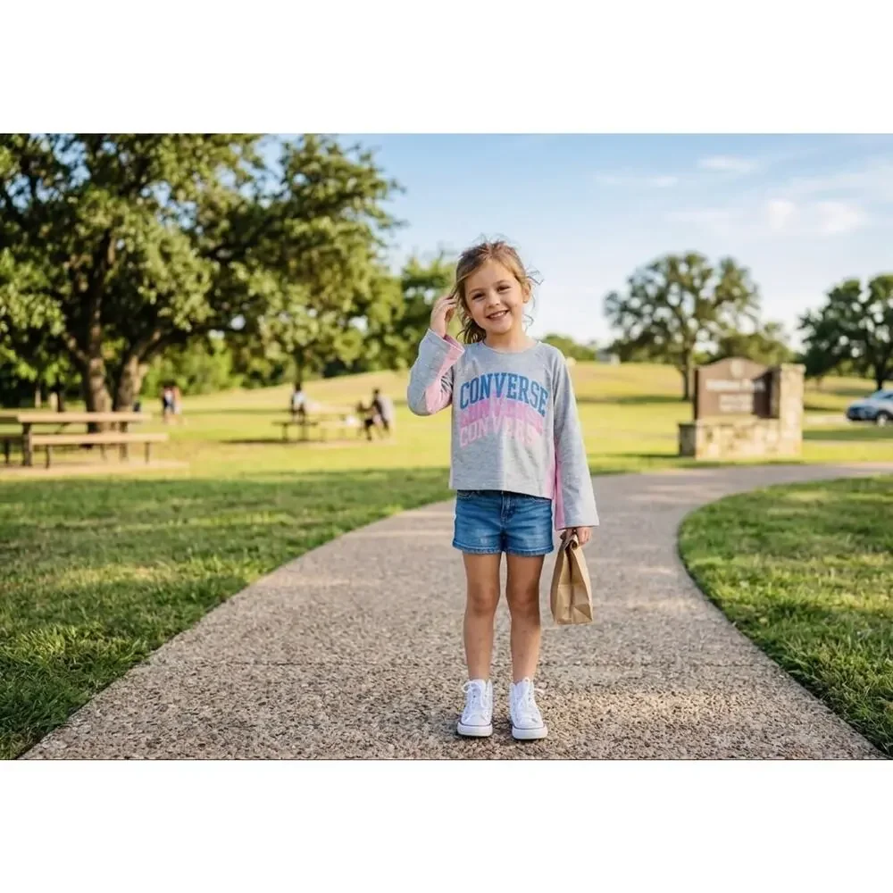 NWT❤️Converse Girls Top szM(10-12)
